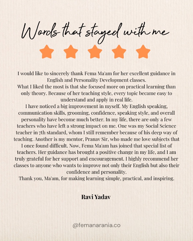 Grooming Session Trainee Testimonial